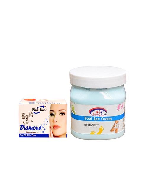 pink root foot spa cream with diamond bleach - 15985581 - Standard Image - 1