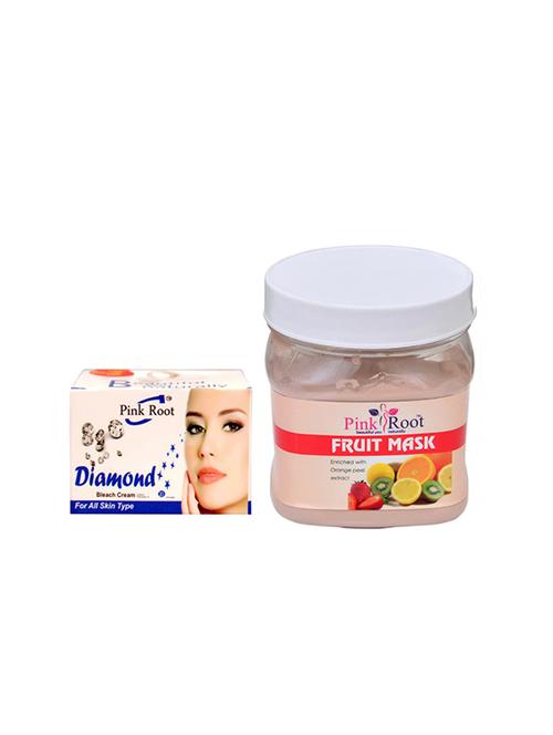 pink root fruit mask with diamond bleach - 15985584 - Standard Image - 1
