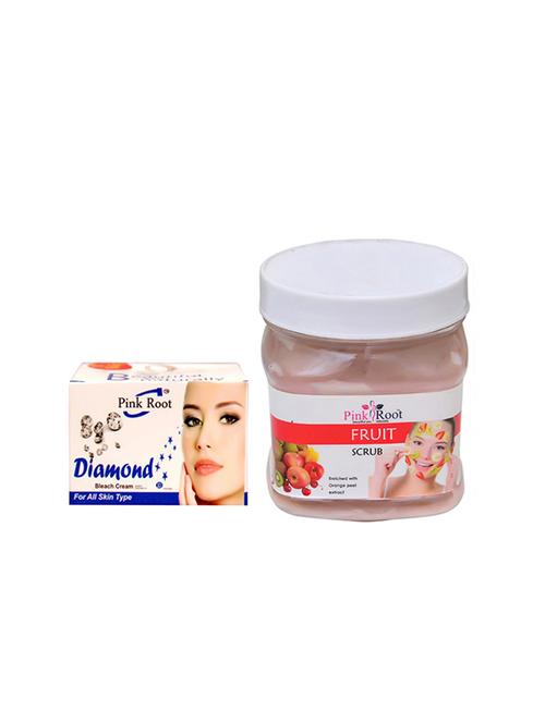 pink root fruit scrub with diamond bleach - 15985585 - Standard Image - 1