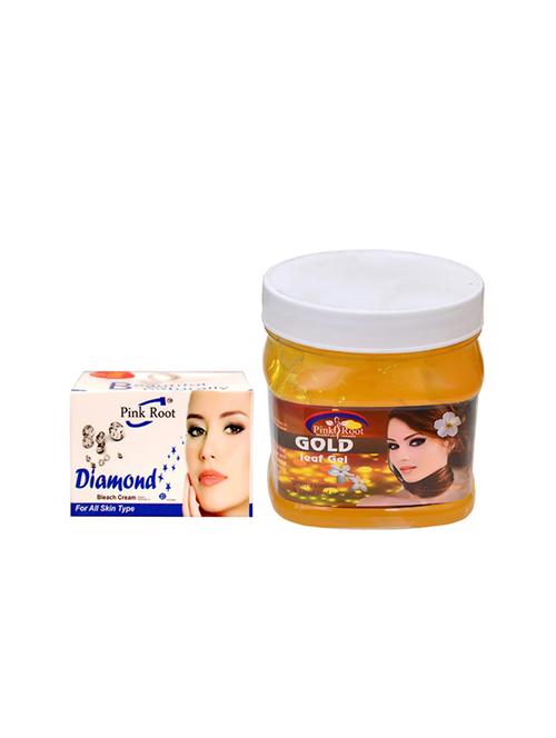 pink root gold gel with diamond bleach - 15985588 - Standard Image - 1