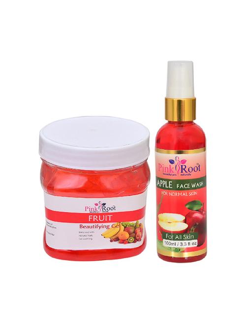 pink root fruit gel with apple face wash - 15986279 - Standard Image - 1