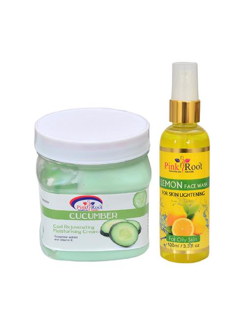 pink root cucumber cream with lemon face wash - 15986323 - Standard Image - 1