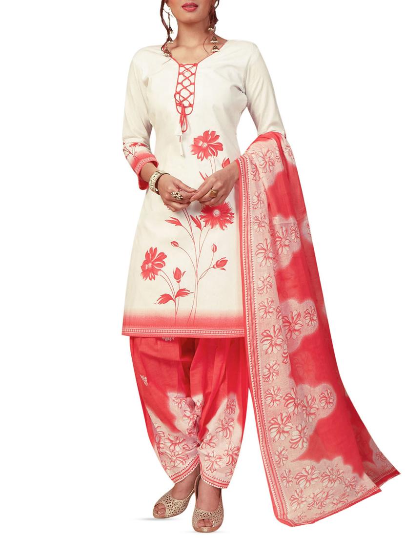 Printed unstitched suit - 15987920 - Zoom Image - 1