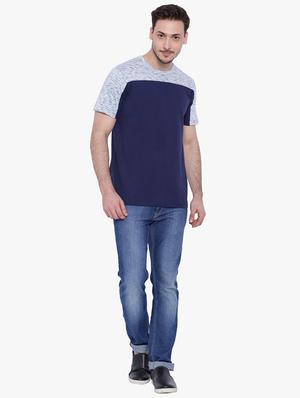 blue cut and sew t-shirt - 15988681 - Standard Image - 4