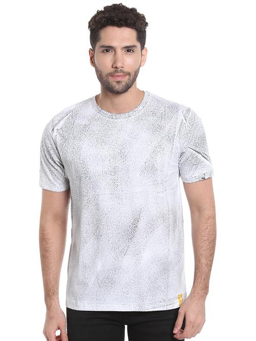 white all over print t-shirt - 15988686 - Standard Image - 1