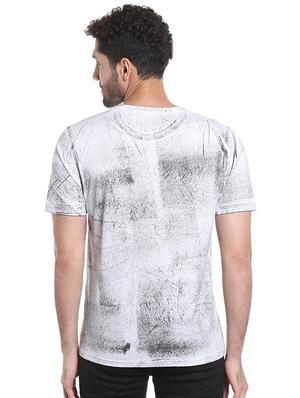 white all over print t-shirt - 15988686 - Standard Image - 3
