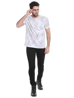 white all over print t-shirt - 15988686 - Standard Image - 4
