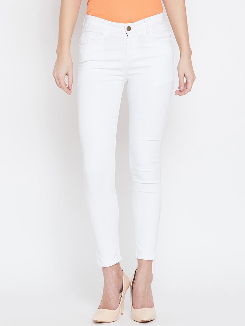 ankle length skinny fit jeans - 15989911 - Zoom Image - 1