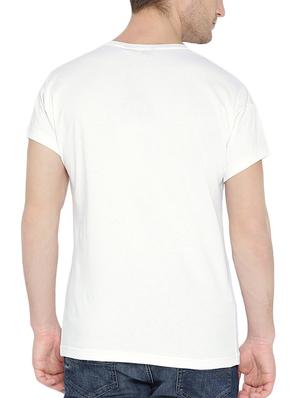 white typographic t-shirt - 15990039 - Standard Image - 3