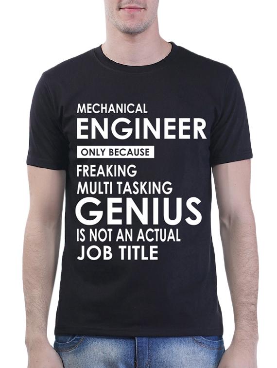 black typographic t-shirt - 15990051 - Zoom Image - 1
