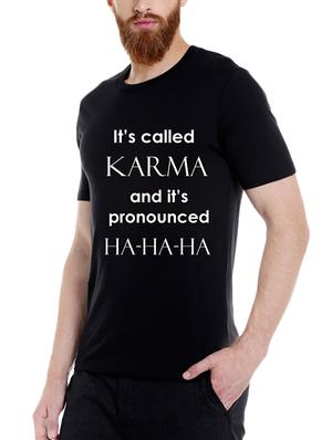 black typographic t-shirt - 15990057 - Standard Image - 2