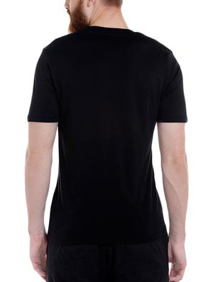 black typographic t-shirt - 15990057 - Standard Image - 3