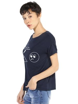 quirky prints short sleeves tee - 15990088 - Standard Image - 2