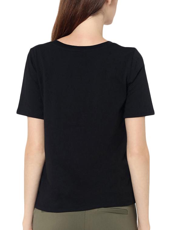 round neck graphic print tee - 15990119 - Zoom Image - 3