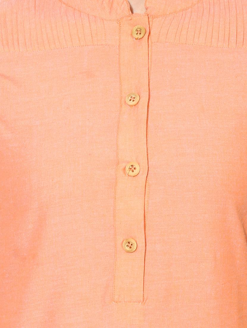 solid straight kurta - 15996473 - Zoom Image - 4