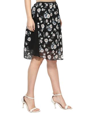 tie knot detail floral a-line dress - 15996477 - Standard Image - 2