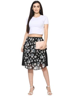 tie knot detail floral a-line dress - 15996477 - Standard Image - 5