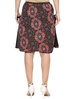 tie knot detail boho a-line dress - 15996479 - Standard Image - 3