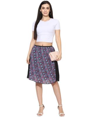 tie knot detail geometric a-line dress - 15996480 - Standard Image - 5