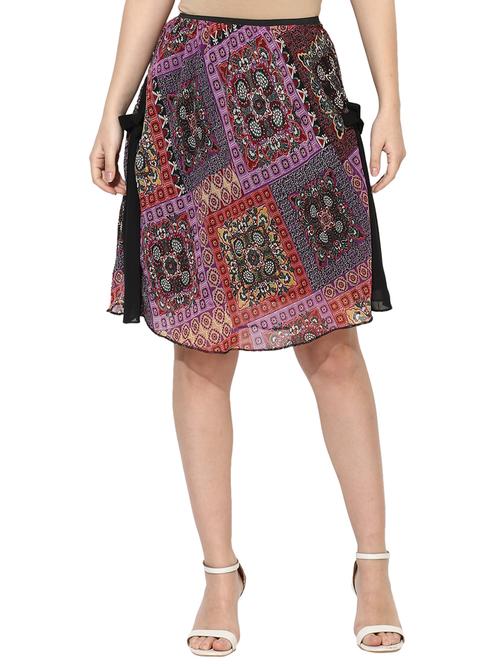 tie knot detail boho a-line dress - 15996481 - Standard Image - 1