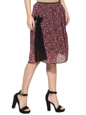 tie knot detail a-line dress - 15996482 - Standard Image - 2