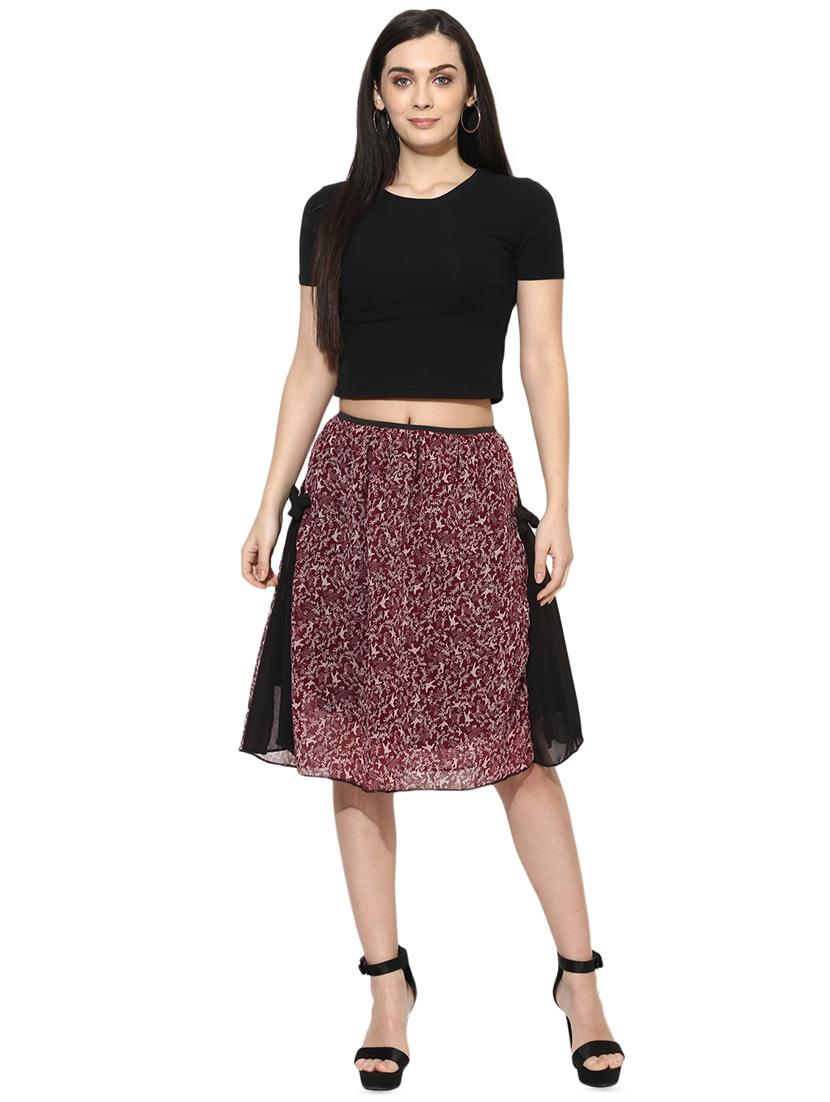 tie knot detail a-line dress - 15996482 - Zoom Image - 5