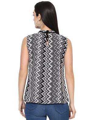 pleat detail chevron top - 15996497 - Standard Image - 3