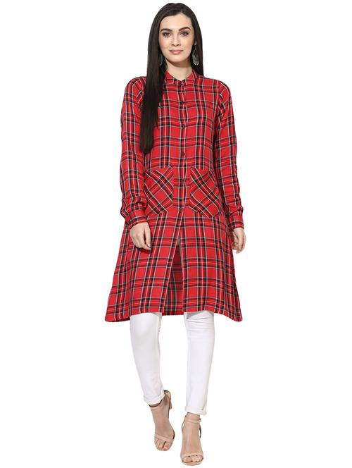 pocket patch button up tunic - 15996500 - Standard Image - 1
