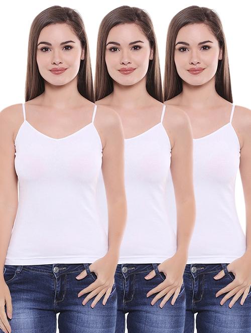 set of 3 solid camisoles - 15997035 - Very Small Image - 1
