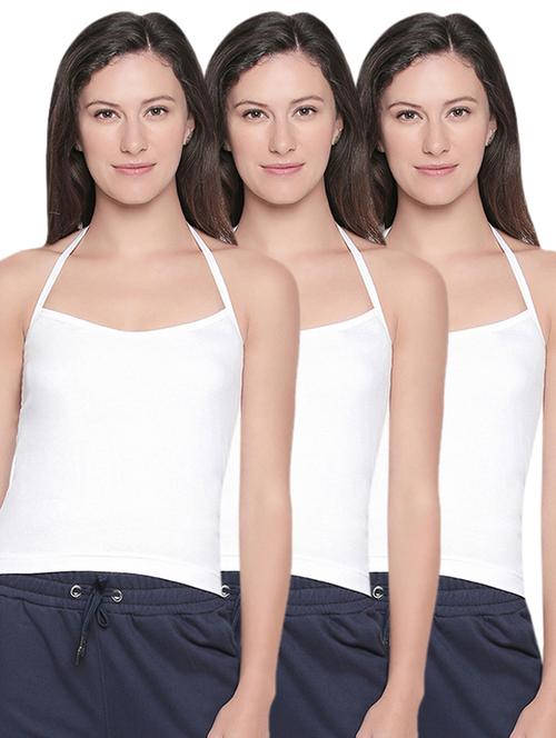 set of 3 halter neck camisoles - 15997061 - Standard Image - 1