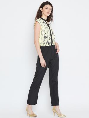 abstract full leg jumpsuit - 15997749 - Standard Image - 2