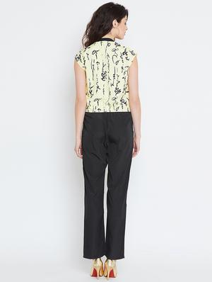 abstract full leg jumpsuit - 15997749 - Standard Image - 3