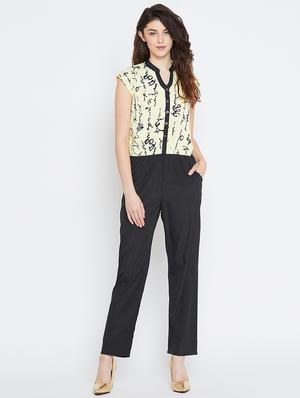 abstract full leg jumpsuit - 15997749 - Standard Image - 4