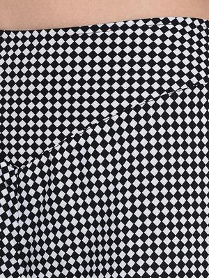 harlequin pattern flared palazzo - 15997909 - Standard Image - 5