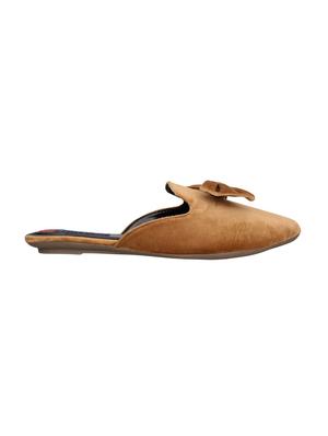 brown slip on mules - 15998446 - Standard Image - 2