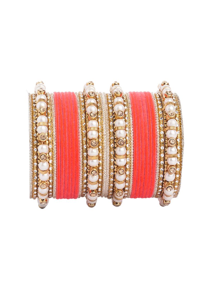 orange brass bangle - 15998826 - Zoom Image - 2