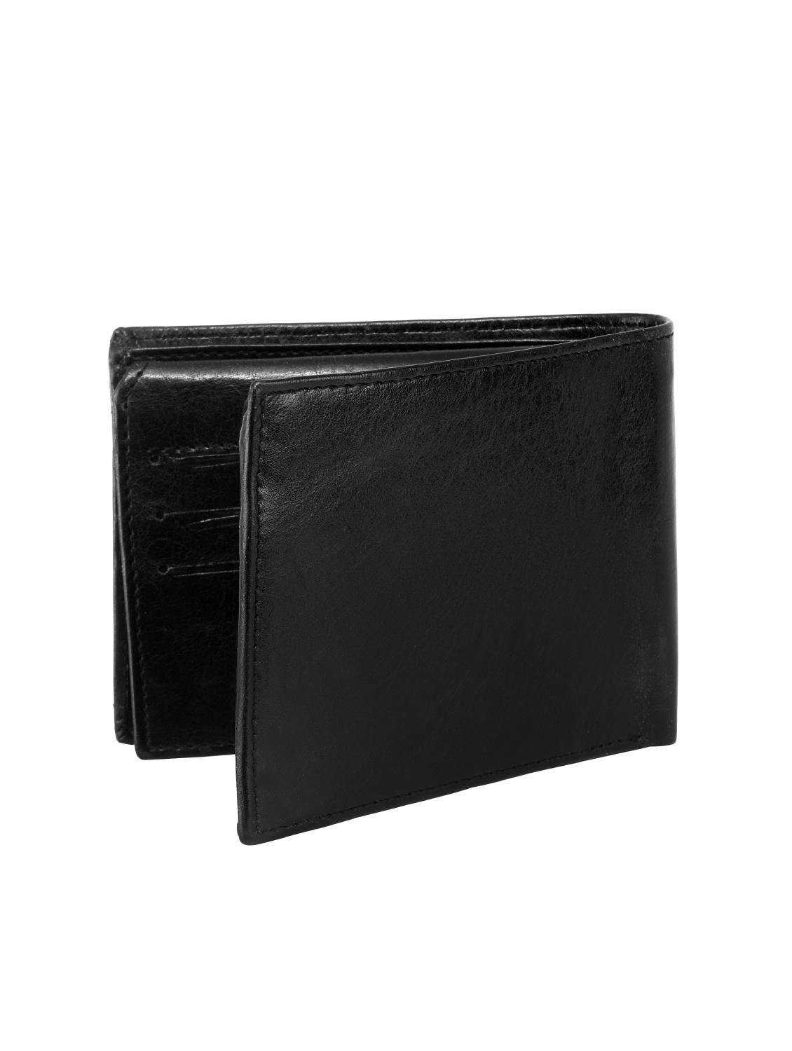 black leatherette wallet - 15999403 - Zoom Image - 2