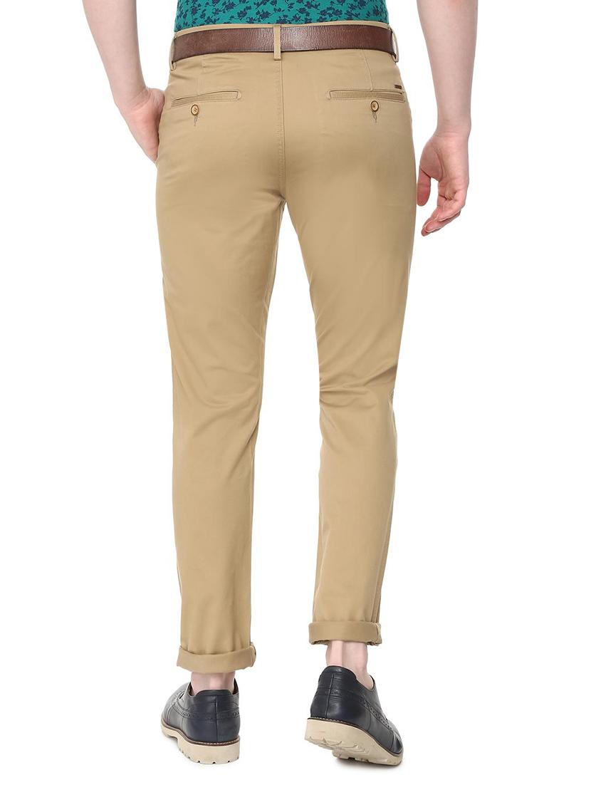 brown cotton chinos - 16000842 - Zoom Image - 2