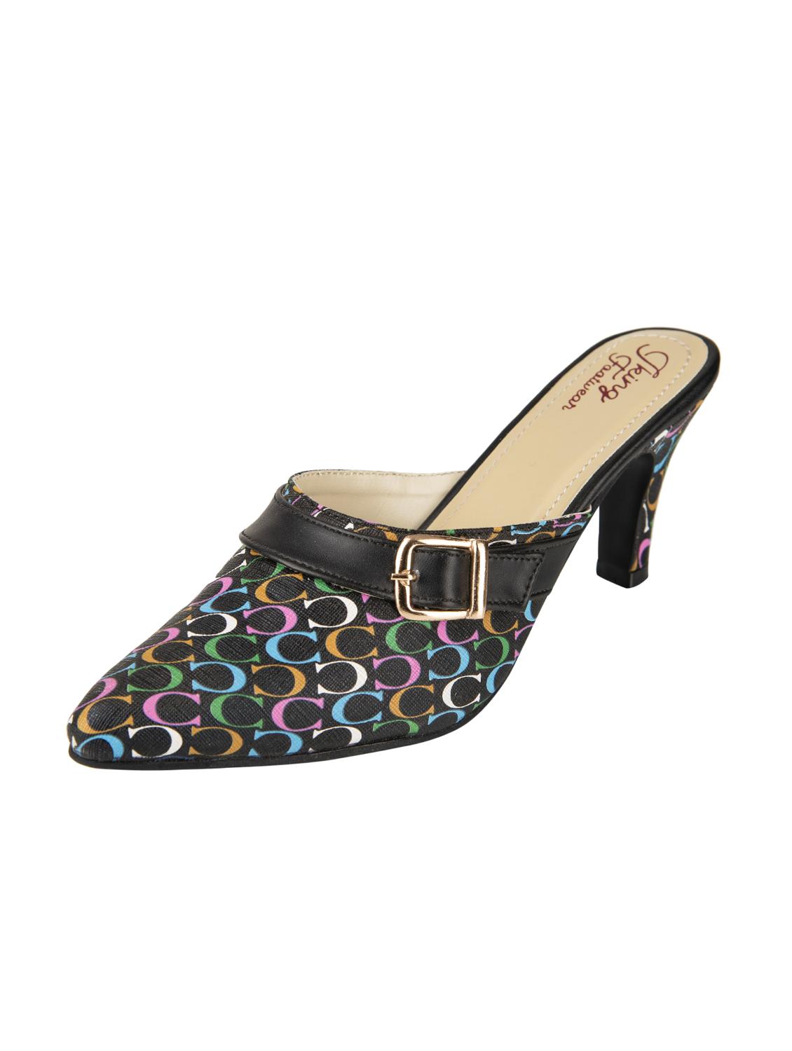 black slip on mules - 16000975 - Zoom Image - 1