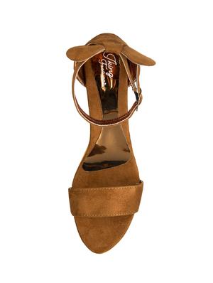 tan ankle strap sandals - 16001121 - Standard Image - 4