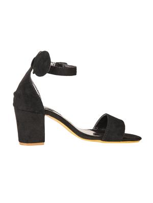 black ankle strap sandals - 16001122 - Standard Image - 2