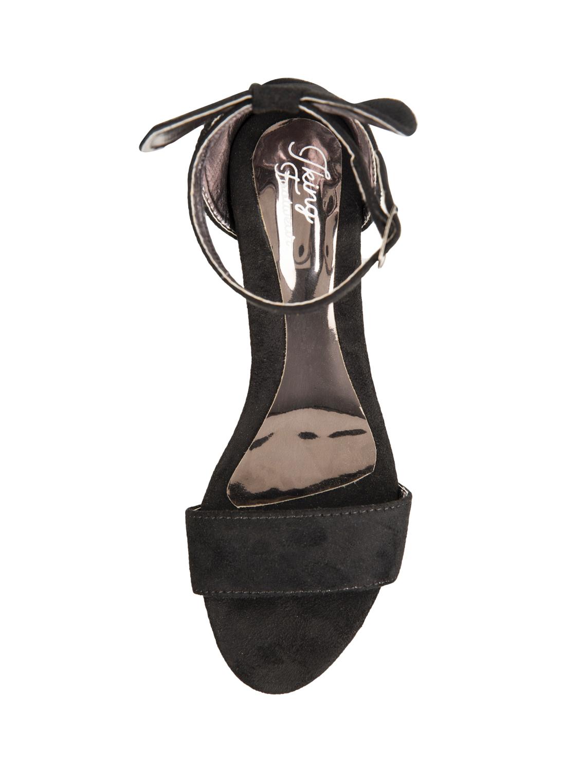 black ankle strap sandals - 16001122 - Zoom Image - 4