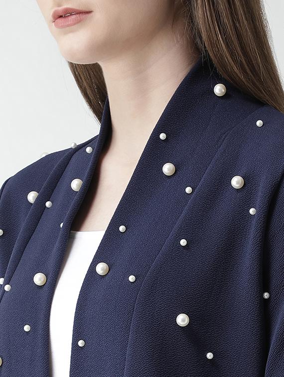 embellished solid shrug - 16001139 - Zoom Image - 4