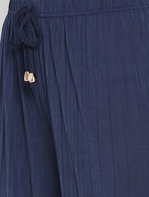 scallop hem cut work culotte - 16001247 - Standard Image - 5