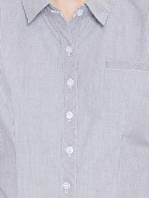 roll up sleeved striped shirt - 16001333 - Standard Image - 5