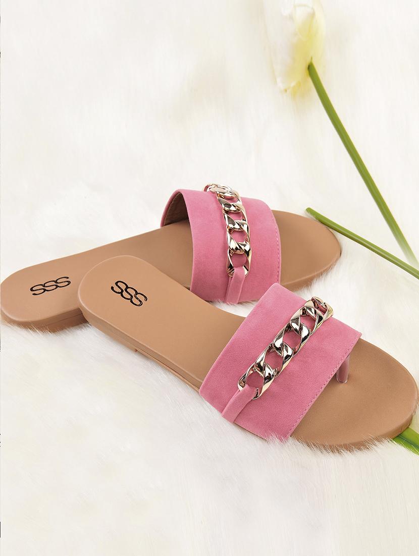 pink toe separator sandals - 16002092 - Zoom Image - 1