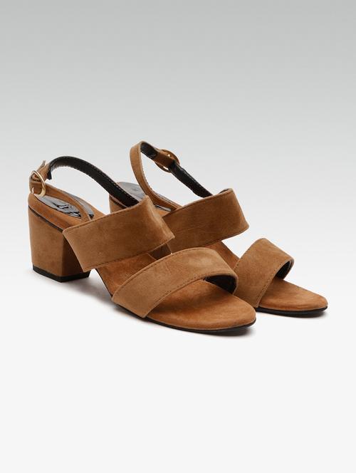 brown back strap sandals - 16002688 - Standard Image - 1