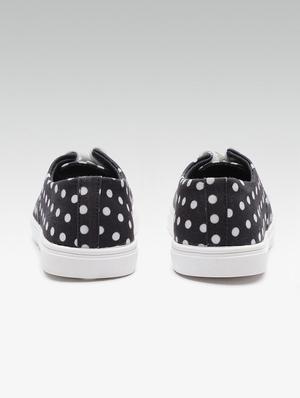 black lace-up sneakers - 16002700 - Standard Image - 3