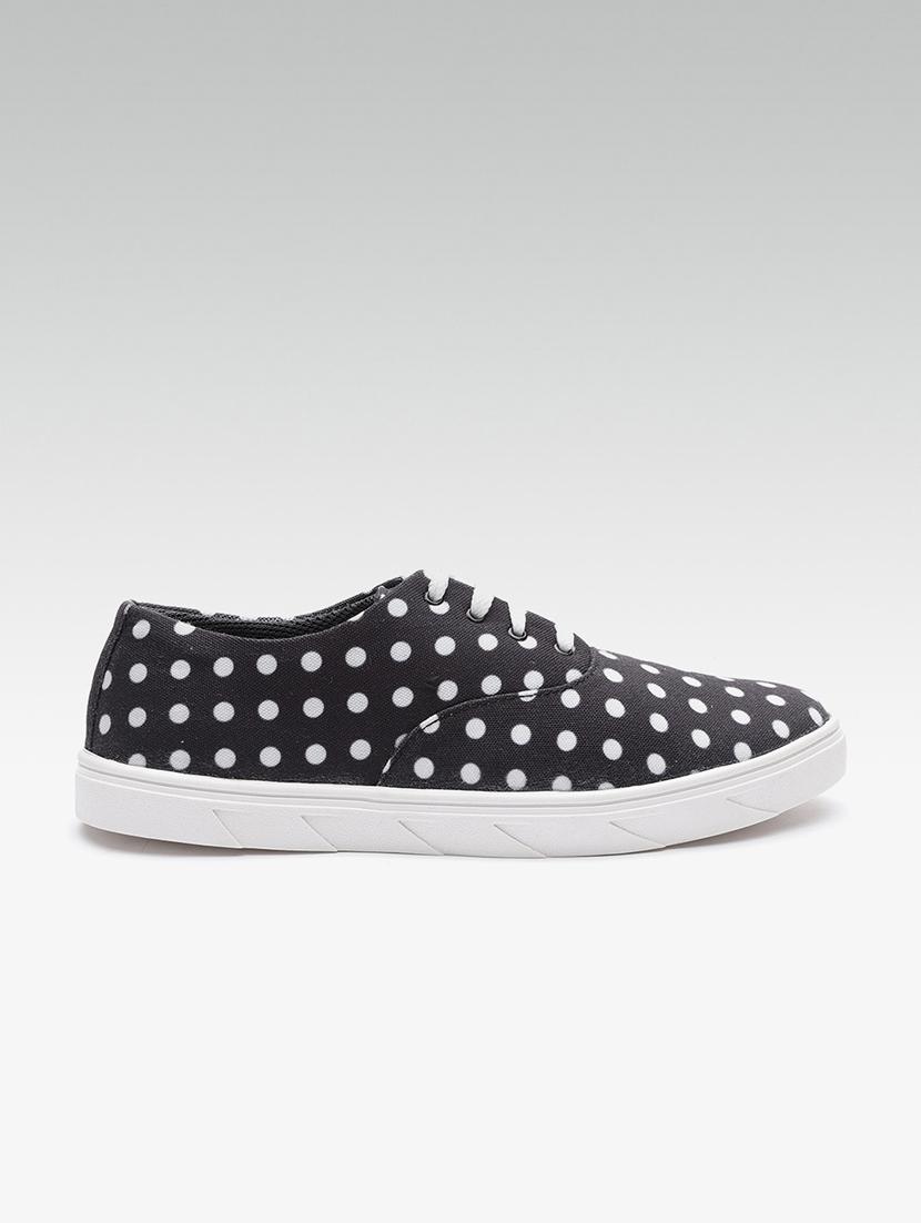 black lace-up sneakers - 16002700 - Zoom Image - 2