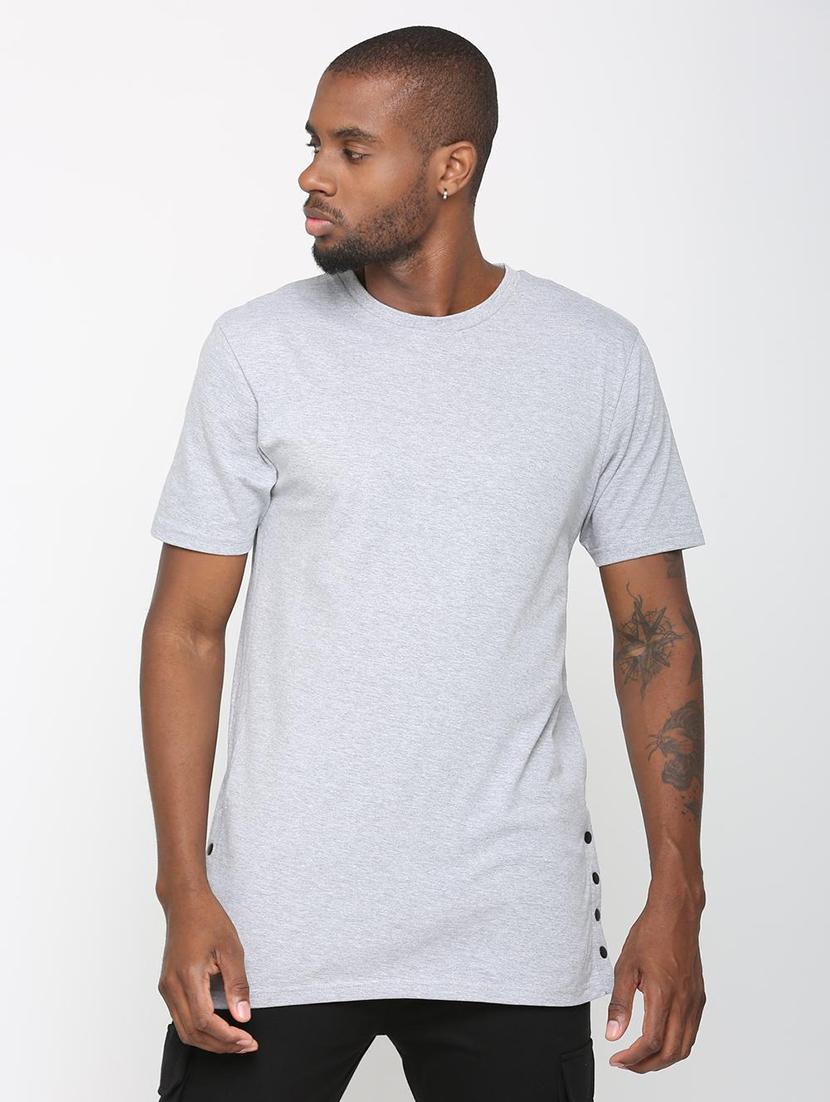white solid t-shirt - 16003694 - Zoom Image - 1